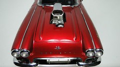 Dragster Race Car Corvette Chevy Chevrolet Built Model Racing Hot Rod Promo 55