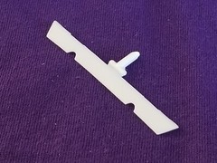 1971 GTX REAR VALENCE from Revell 1:24 Model Kit Dominic’s 71 Plymouth GTX