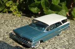 1959 Chevrolet Nomad Impala Station Wagon promo resin kit in 1/25th Scale