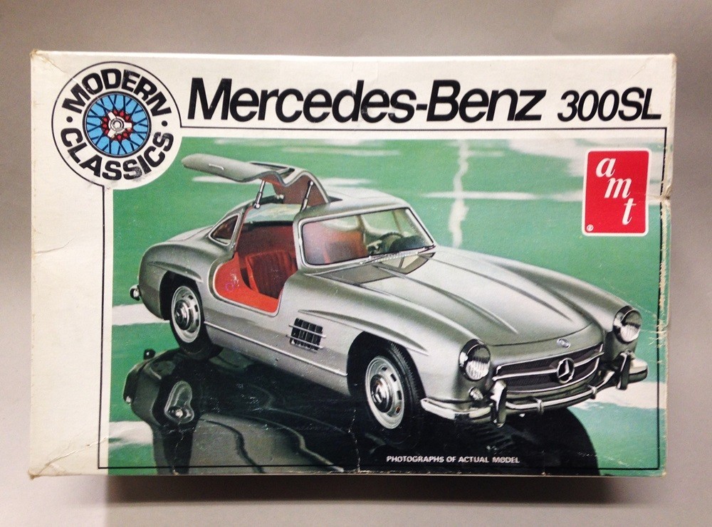 Vintage AMT Mercedes-Benz 300SL Kit – Complete