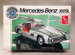 Vintage AMT Mercedes-Benz 300SL Kit – Complete