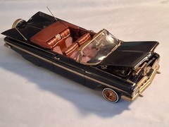 1959 Chevrolet Impala Convertible. Monogram 1/24 scale done ready for display!