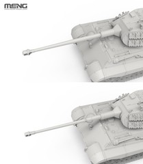 GSI Creos Meng Model 1/72 German Heavy Tank Sd.Kfz.182 King Tiger Porsche Turret