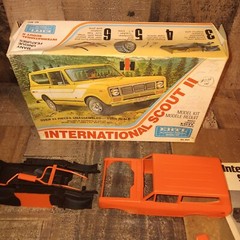 Vintage ERTL 1976 International Scout II No. 8021 Please Read 1/25th Scale