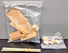 ALLWOOD CHUCK WAGON UNBUILT WOOD MODEL KIT