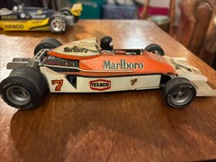 Built Plastic Model Kit Formula 1 Dusty From Being On Display Approx 6”-6.5”