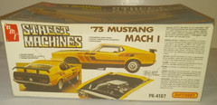 AMT 1973 FORD MUSTANG FASTBACK MACH 1 STREET MACHINES MODEL KIT # PK-4167 W/ BOX