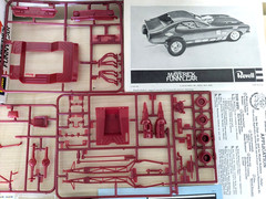 L@@K! *RARE *VINTAGE REVELL MAVERICK FUNNY CAR KIT **100% COMPLETE **SUPER C@@L!