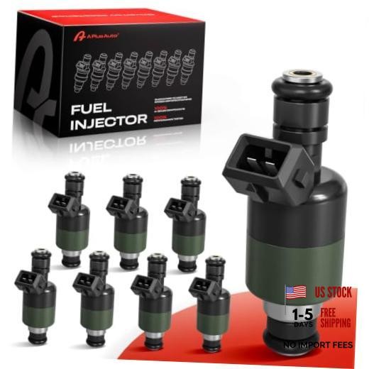 Fuel Injectors Set of 8, Compatible with 1994 1995 1996 Chevy Impala Camaro