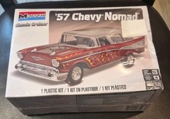 Monogram ’57 Chevy Nomad 1:24 Scale Model Car Kit Classic Cruiser, Box Damaged