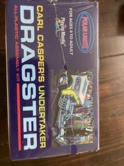 Polar Lights Carl Casper’s Undertaker Dragster 1:25 Scale Plastic Model Kit 996