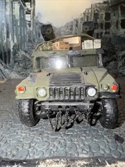 Rare AFV Club AF35358 Built 1/35 AN/TWQ-1 Avenger Hummer Air Defense System Nice