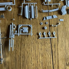 AMT 1963 Ford Galaxie Model Car INCOMPLETE For PARTS