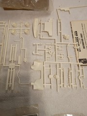 AMT Ford Custom Six-Wheel Van w/ Trail Bike 1:25 Unassembled Plastic Model Kit