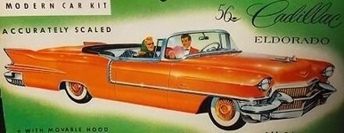 Atlantis Models 1200 1/32 Cadillac Eldorado Car (formerly Revell)