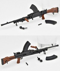 TomyTec Little Armory 1/12 LASW04 Strike Witches RTB BREN LMG Model Kit