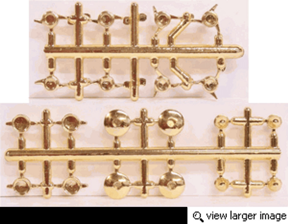 Hoppin Hydros 1/24 1/25 Gold 3-way and 2-way Knock Offs and Caps 709