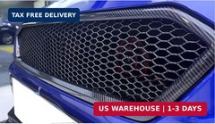 Car Front Bumper Upper Grille For Subaru Impreza WRX STI 2018-2021 Matte Black G