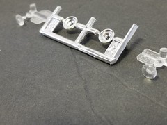 1968 Ford Mustang GT HEADLIGHTS from Revell 1:25 Model Kit 68