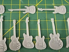 Neffy’s Jammerz 1/25 Scale 3D Printed Guitars