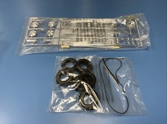 AMT/ ROUND 2 1965 MUSTANG 1/16 SCALE -50 YEARS OF MUSTANGS “NO INSTRUCTIONS”