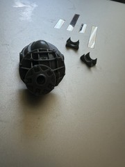 Strange 9” Rear Pumpkin And Center Section For 1/12 69 Camaros and 57 Bel Airs!