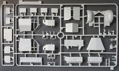 Dragon 1/35th Scale 3.7cm Flak 43 Sd Kfz 7/2 Parts Tree G from Kit No. 6553