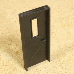 Make It RC 1/24-1/25 Scale Industrial Door for Model Car Shop, Diorama, Garage