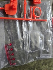 1970 Corvette LT-1 ZR-1 1/25 Model Car Parts Body & suspension Stk A71