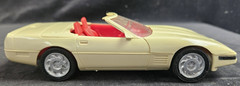 1992 Corvette Convertible Artic White/Red Interior Dealer Promo Amt Ertl