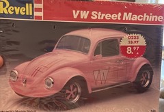 Revell VW Beetle Model Kit Vintage Street Machine #7143 SEALED 1987 Vintage