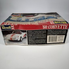 Revell ‘60 Corvette Skip’s Fiesta Drive-In Vintage 1988 1:25 Model Kit , Read
