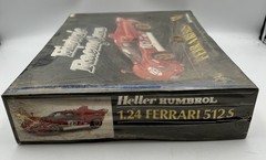 Historic Racing Cars Ferrari 512S Heller Humbrol 1:24 Model Kit # 80747