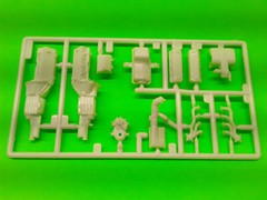 1990 Mustang 5.0 Knotchback LX 1/25 Race Car 302 Engine Short Tube Headers