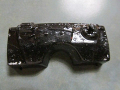1965 Dodge Coronet original issue AMT Model car firewall