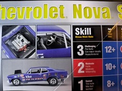 AMT 1/25 72 1972 Chevrolet Chevy Nova SS Pro Stock Stocker Drag Sealed Inside