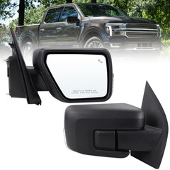 Right Passenger Side Door Mirror Compatible with 2021-2026 Ford F150 with Manual
