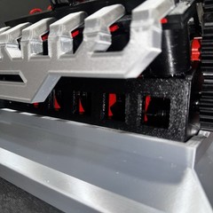 3d Printed V12 Compressed Air Engine Model