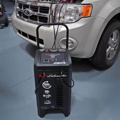 Car Battery Charger Engine Jump Starter 150 Amp 12-Volt Automatic Steel Case