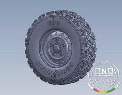 Legend Productions 1/35 Land Rover Defender XD Wolf WMIK Wheels (Aggressive)