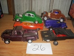 Model Car Junkyard/Parts Lot Salvage Built Plastic Models #26