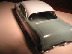 1956 Pontiac Star Chief Dealer Promo Med Blue/Lt Blue w/ Box 1/25th Scale
