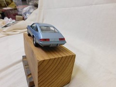 1978 CHEVY MONZA PROMO MODEL LT BLUE 1/25 SCALE PLASTIC
