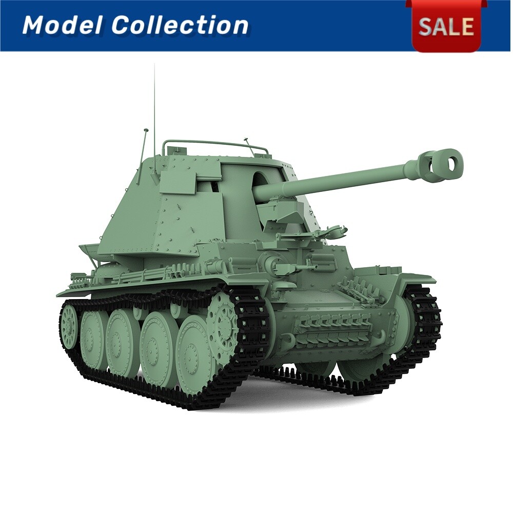 SSMODEL 1/100 1/120 1/144 German 38T Marder.III-H Destroyer