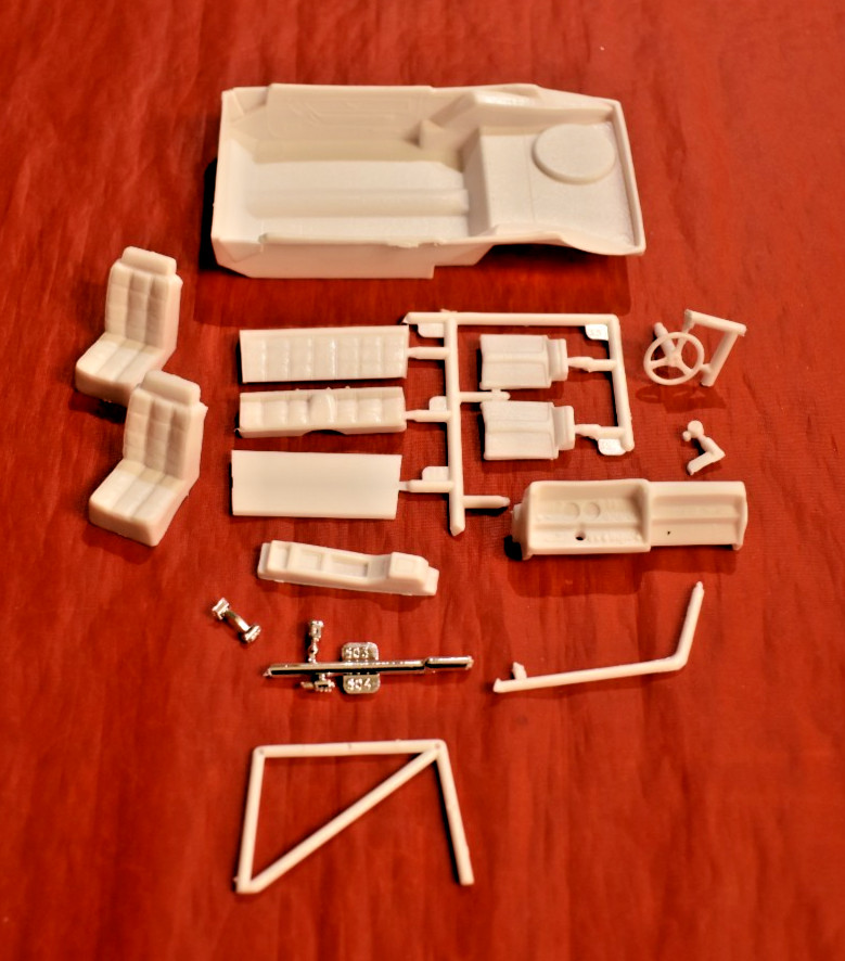 AMT 1977 Ford Mustang Interior 1/25