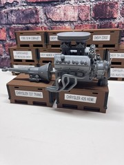 3D PRINTED 426 HEMI PRO STOCK ENGINE WITH 727 TORQUEFLITE TRANS *MADE IN USA* !