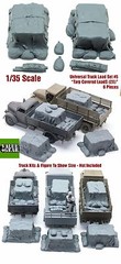 1/35 Universal/Generic Truck Load Set #5 (TarpCovered Crates) Value Gear