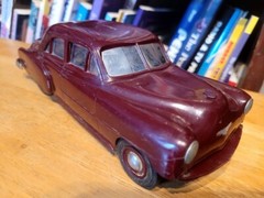 NICE PMC 1951 CHEVROLET BURGUNDY RED 4DR SEDAN PROMO BANK