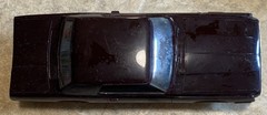 VINTAGE AMT 1969 DARK MAROON FORD THUNDERBIRD DEALER PROMO CAR / RADIO VERSION