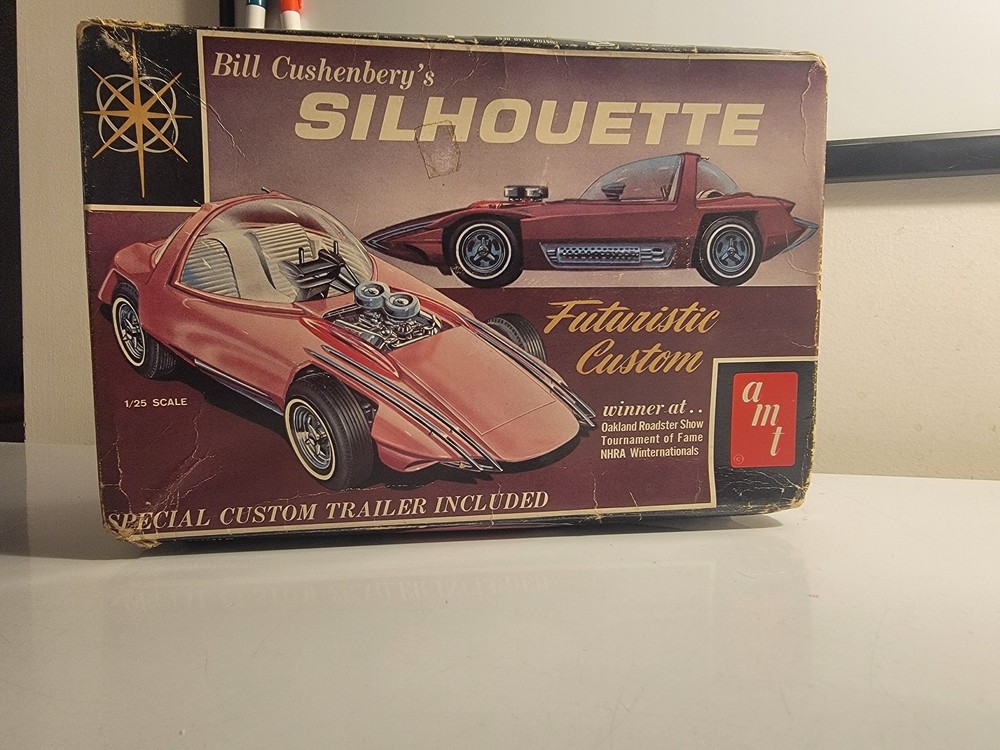 *Rare / Vintage* AMT Bill Cushenbery’s Silhouette (Empty) Box